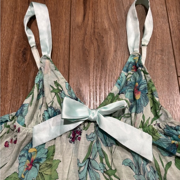 Victoria’s Secret Vintage Y2K 2010 Floral Lingerie Top/Dress 🦋🌿 - Picture 6 of 12